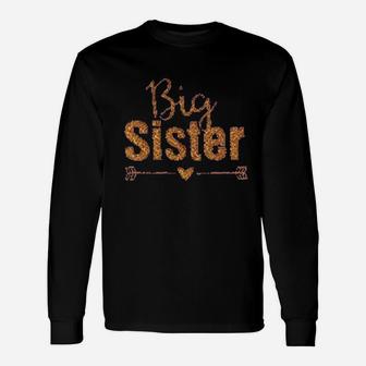 Big Sister Little Sister Family Matching Unisex Long Sleeve | Crazezy