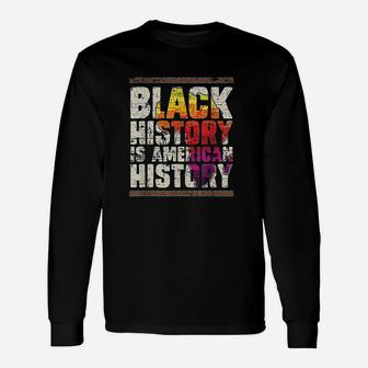 Black Americans Black History Month Unisex Long Sleeve | Crazezy