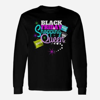 Black Friday Shopping Queen Unisex Long Sleeve | Crazezy