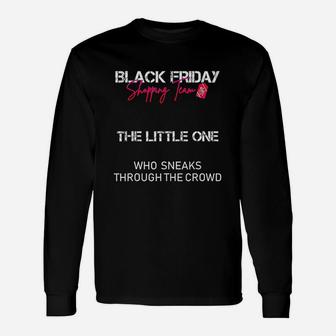 Black Friday Shopping Team The Little One Unisex Long Sleeve | Crazezy