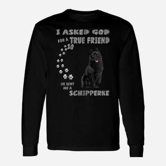 Black Sheepdog Dog Quote Mom Dad Costume, Cute Schipperke Zip Hoodie Unisex Long Sleeve | Crazezy DE