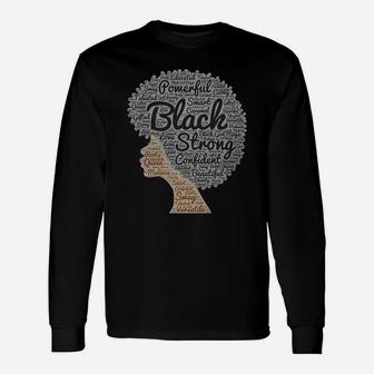 Black History Month Shirt Long Sleeve T-Shirt - Thegiftio UK