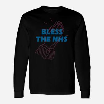Bless The Nhs Thank You Long Sleeve T-Shirt - Thegiftio UK