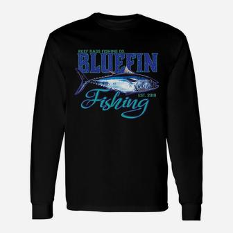 Bluefin Tuna Deep Sea Fishing Unisex Long Sleeve | Crazezy