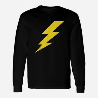 Bolt Of Lightning Chaser Weather Forecaster Lightning Storm Long Sleeve T-Shirt - Thegiftio UK