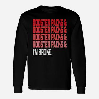Booster Packs Unisex Long Sleeve | Crazezy
