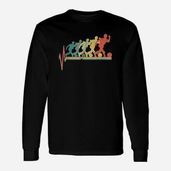 Bowling Ball Bowler Player Gift Vintage Retro Unisex Long Sleeve | Crazezy CA