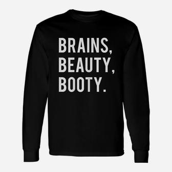 Brains Beauty Unisex Long Sleeve | Crazezy DE