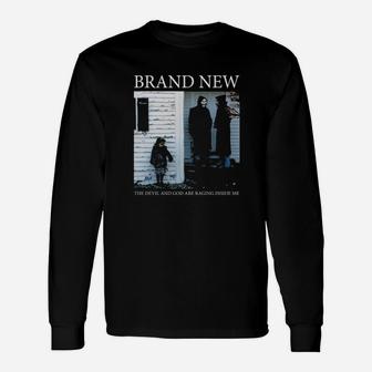 Brand New The Devil And God Are Raging Inside Me Long Sleeve T-Shirt - Monsterry AU