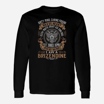Brizendine Last Name, Surname Tshirt Long Sleeve T-Shirt - Thegiftio UK