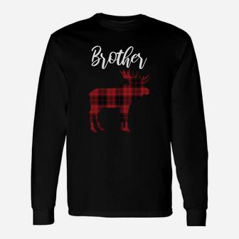 Brother Moose Matching Family Christmas Pajamas Sweatshirt Unisex Long Sleeve | Crazezy CA