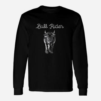 Bull Rider Long Sleeve T-Shirt - Thegiftio UK