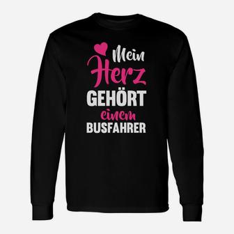 Busfahrer Herz Gehört Nur Online Langarmshirts - Seseable