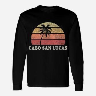 Cabo San Lucas Vintage 70S Retro Throwback Design Unisex Long Sleeve | Crazezy DE