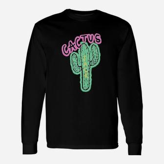 Cactus Graphic Printing Hip Hop Rapper Unisex Long Sleeve | Crazezy CA