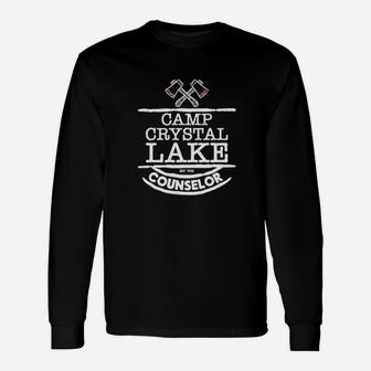 Camp Crystal Lake Counselor Unisex Long Sleeve | Crazezy CA