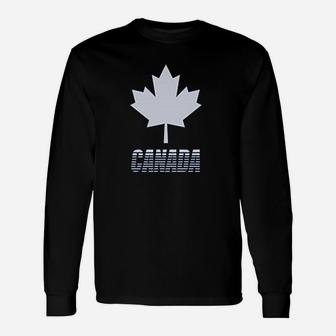 Canada Day Canada Maple Leaf Retro Canadian Unisex Long Sleeve | Crazezy AU
