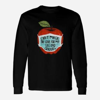 Cant The Love For My Second Graders Teacher Gift Unisex Long Sleeve | Crazezy DE