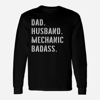 Car Mechanic Dad Gifts From Daughter Son Wife Unisex Long Sleeve | Crazezy AU