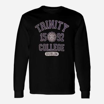 Carrolls Irish Gifts College With 1592 Design And College Seal Unisex Long Sleeve | Crazezy
