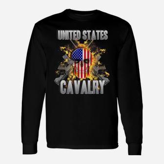 Cav Scout 19D Army Military United States Unisex Long Sleeve | Crazezy UK