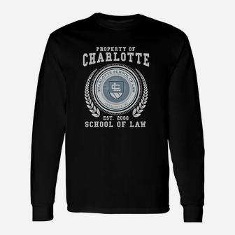 Charlotte School Of Law Long Sleeve T-Shirt - Thegiftio UK