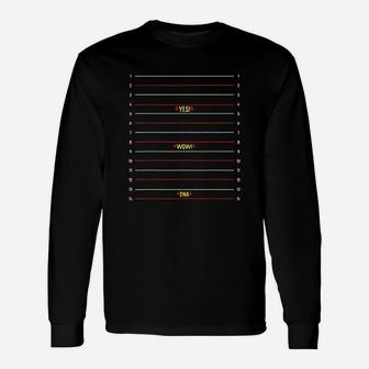 Chart Hair Length Check Women Gifts Funny Inches Measurement Unisex Long Sleeve | Crazezy CA
