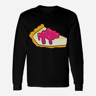 Cheesecake Love May Start Talking About Cheesecake Unisex Long Sleeve | Crazezy