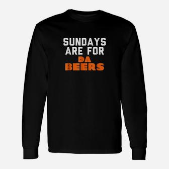 Chicago Sunday Beer Drinking Party Unisex Long Sleeve | Crazezy
