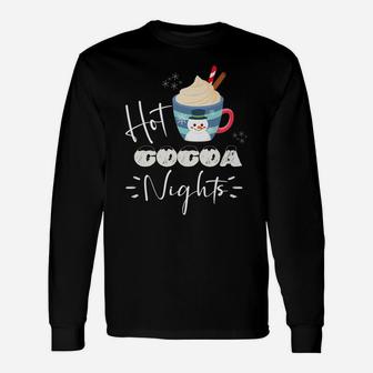 Christmas Winter Hot Cocoa Nights Cozy Top Unisex Long Sleeve | Crazezy