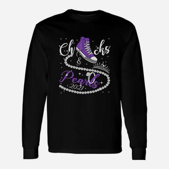 Chucks And Pearls Unisex Long Sleeve | Crazezy