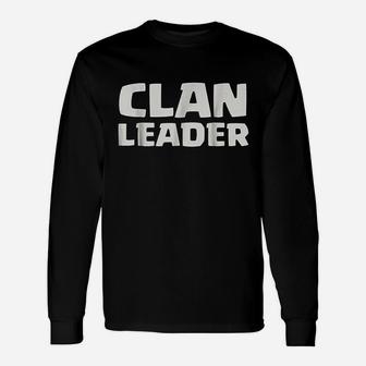 Clan Leader Clash On Unisex Long Sleeve | Crazezy
