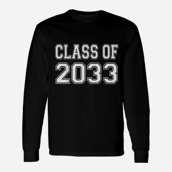 Class Of 2033 Grow With Me Unisex Long Sleeve | Crazezy CA