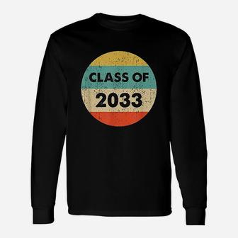 Class Of 2033 Grow With Me Unisex Long Sleeve | Crazezy UK