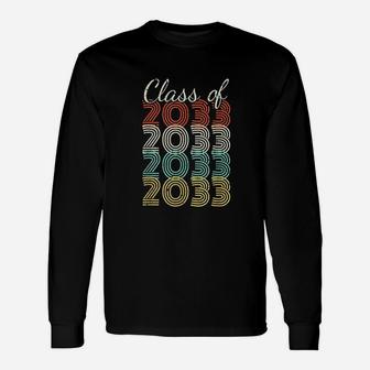 Class Of 2033 Senior 2033 Graduation Unisex Long Sleeve | Crazezy
