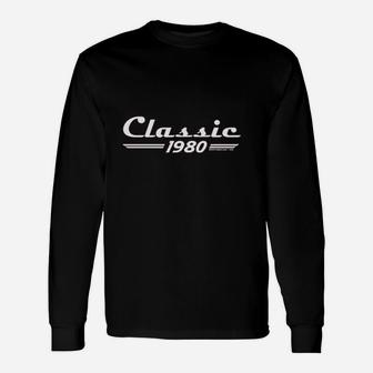 Classic 1980 Unisex Long Sleeve | Crazezy