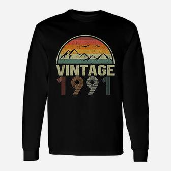 Classic 30Th Birthday Vintage 1991 Unisex Long Sleeve | Crazezy CA