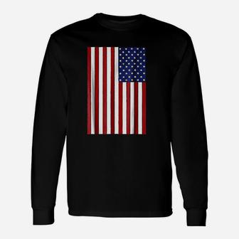 Classic American Flag Usa Flag Long Sleeve T-Shirt - Thegiftio UK