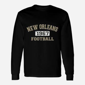 Classic New Orleans Football Team Long Sleeve T-Shirt - Thegiftio UK