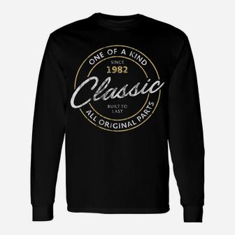 Classic Since 1982 Vintage 37Th Birthday Legend Unisex Long Sleeve | Crazezy