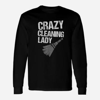 Cleaning Lady Housekeeping Unisex Long Sleeve | Crazezy DE
