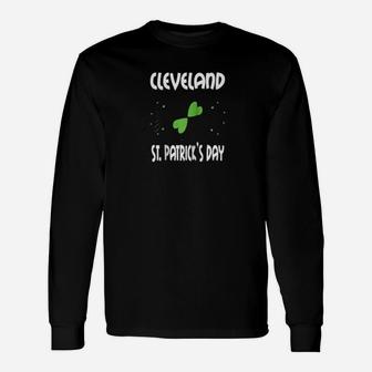 Cleveland St Patricks Day Ohio Saint Paddys Irish Long Sleeve T-Shirt - Monsterry AU