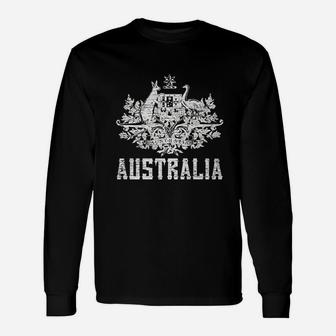 Coat Of Arms Of Australia Unisex Long Sleeve | Crazezy CA