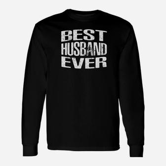 Cool Best Husband Ever For Dad Long Sleeve T-Shirt - Thegiftio UK