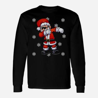 Cool Santa Dab Long Sleeve T-Shirt - Monsterry AU