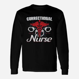 Correction Officers Nursing Unisex Long Sleeve | Crazezy UK