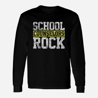 Counselor Back To School Unisex Long Sleeve | Crazezy CA