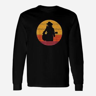 Country Music Singer Vintage Unisex Long Sleeve | Crazezy
