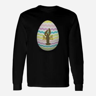 Crawfish Easter Eggs Long Sleeve T-Shirt - Thegiftio UK