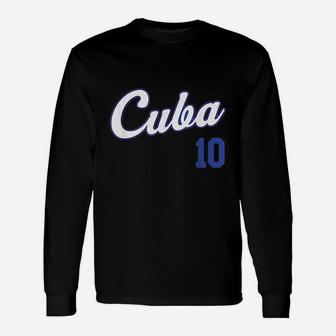 Cuba Baseball Unisex Long Sleeve | Crazezy DE